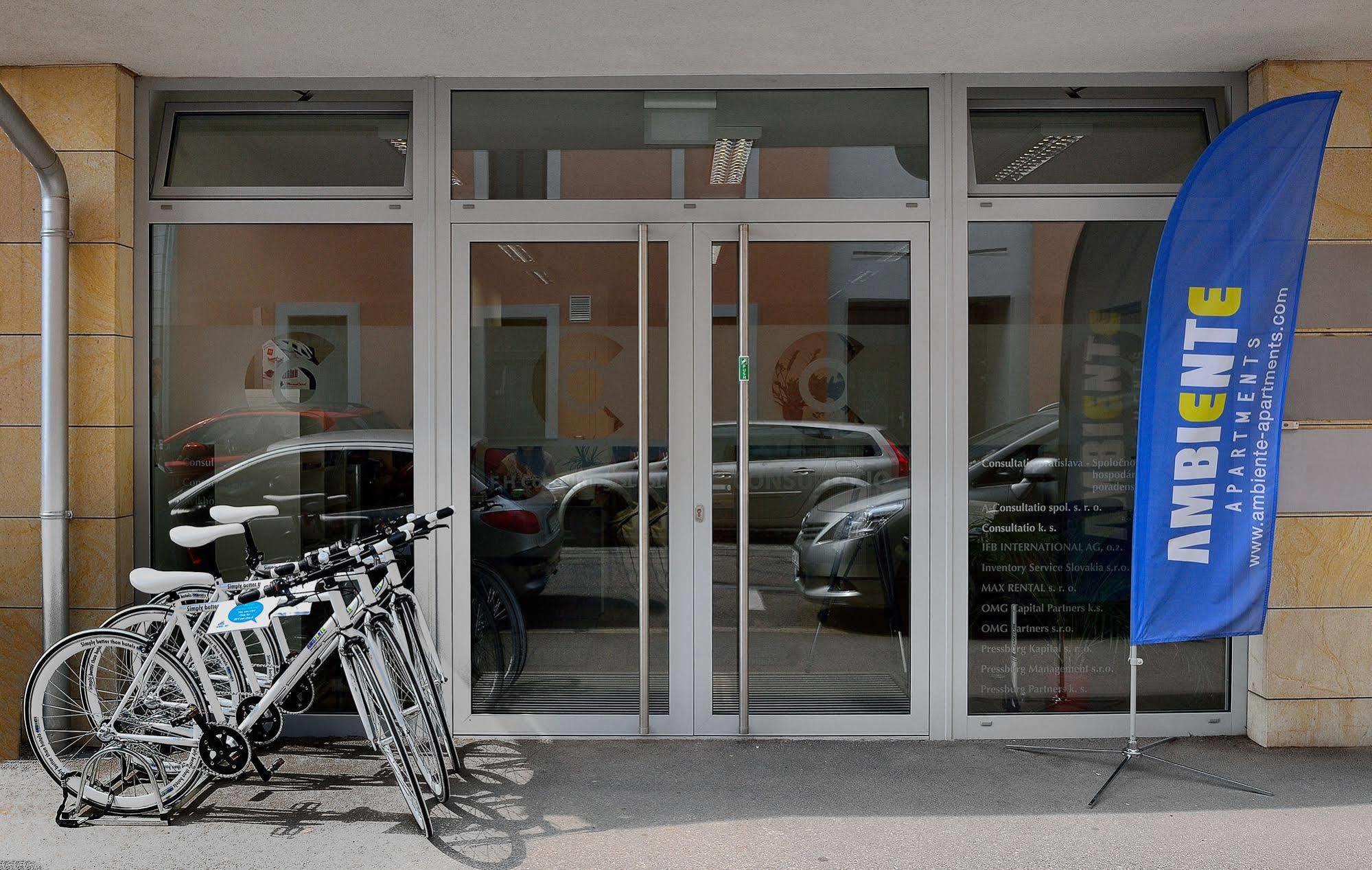 Ambiente Serviced Apartments - Tallerova Bratysława Zewnętrze zdjęcie